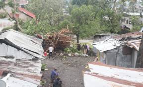 This year's harvest is expected to be poor. One Dead Widespread Damage As Cyclone Kenneth Pummels Mozambique Arab News