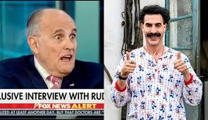 However, he does have a girlfriend whom he's reportedly been dating. Rudy Giuliani Borat 2 Razzies Favorite For Worst Supporting Actor Goldderby
