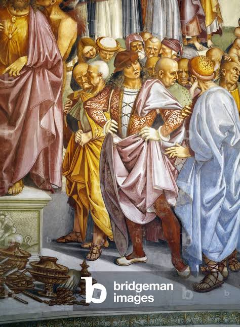 Image of Sermon and Deeds of the Antichrist, detail from Last Judgment