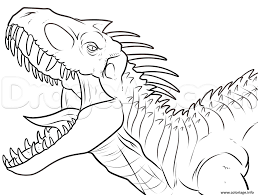 Dinosaurios Para Colorear Jurassic World