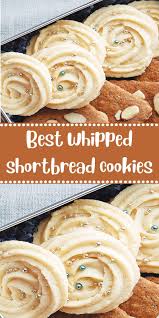 This is a recipe for an amazingly dense and rich yet delicate cookie. Best Whipped Shortbread Cookies Popular Cookies Popular Cookie Recipe Whipped Shortbread Cookies