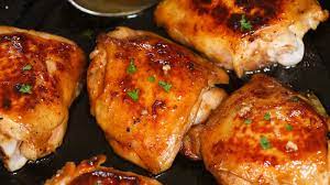 Honey Garlic Sous Vide Chicken Thighs With Crispy Skin