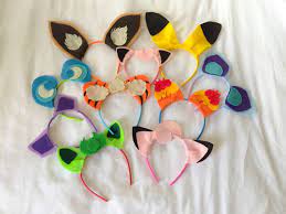 Pokemon Party Favors Made Ears Out Of Felt And Headbands From Target Pokemon Party Favors Pokemon Party Pokemon Birthday Party