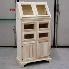 Dispensa Country In Legno Grezzo Da Verniciare Cassettiere Arredamento Mobili Fai Da Te Idee