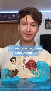 Como Pintar A Ariel La Sirenita Y Su Principe