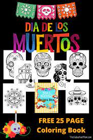 Day of the dead coloring pages. Dia De Los Muertos Coloring Pages Free Printable Day Of The Dead