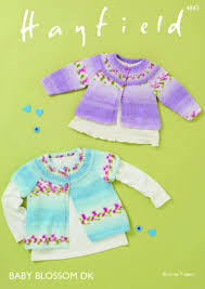 Free crochet pattern 20193 chunky comfort afghan : Cardigans In Hayfield Baby Blossom Dk 4843 Downloadable Pdf Discover More Patterns By Hayfield At Loveknitting T Circular Knitting Knitting Baby Knitting