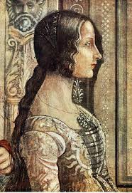 Domenico Ghirlandaio Detail From The Birth Of Mary C 1485 1490 Renaissance Portraits Medieval Art Italian Renaissance