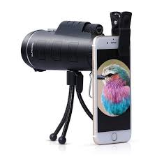 Suncore 40x60 Professional Telescope Long Range Zoom Hunting Monocular High Definition Camp Hiking Ultra Clear Waterproof Review Monoculars Telescope Camera