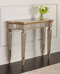 Clement Mirrored Console In 2020 Console Table Decorating Half Moon Console Table Home Decor