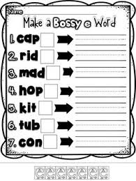 Free Cvce Practice Sheets Bossy E Silent E Magic E Ccss Aligned Cvce Words Teaching Phonics Phonics Reading