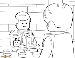 The Lego Movie Coloring Page Lego Emmet Orders 37 Coffee From Larry The Barista Printable C Lego Movie Coloring Pages Lego Coloring Pages Lego Coloring Sheet