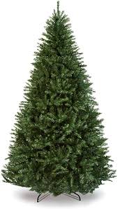 Amazon Com Best Choice Products 7 5ft Hinged Douglas Full Fir Artificial Christmas Tree Holiday Decoration W 2 254 Branch Tips Easy Assembly Foldable Metal Stand Green Home Kitchen