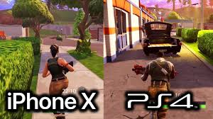 Fortnite has been kicked off both the ios app store and the google play store, after a growing dispute between epic games and apple and google. Fortnite Mobile Iphone X Vs Fortnite Ps4 Gameplay Ios Vs Playstation 4 Youtube