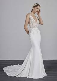 Emily Wedding Dress Luv Bridal And Formal Fit And Flare Wedding Dress Bridal Dresses Pronovias Wedding Dress