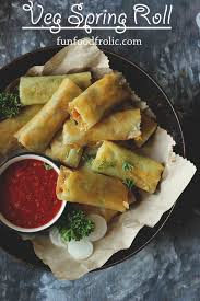 Veg Spring Roll Recipe How To Make Veg Spring Roll Recipe Veg Spring Rolls Appetizer Recipes Spring Rolls