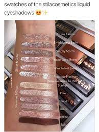 Glitter Glow Liquid Eye Shadow Eyeshadow Makeup Geek Stila Glitter Eyeshadow
