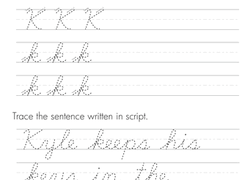 Ideal for students who are new to cursive writing and those who need a refresher, cursive writing: 3rd Grade Handwriting Worksheets Free Printables Education Com