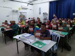 Recite words when alphabets are joint together; Pengalaman Hadiri Kelas Mengaji Dewasa Al Baghdadi Penang