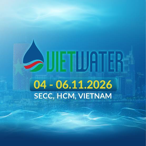 Vietwater 2026 – Vietnam’s International Water Supply, Sanitation, Water Resources and Purification Event — Saigon Exhibition and Convention Center (SECC) – Hall A, Ho Chi Minh City, Vietnam