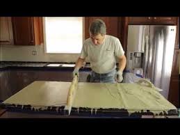 Concrete Countertop Pouring Concrete Countertops Countertops Concrete Diy