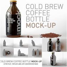 Cold Brew Coffee Bottle Mock Up Free Download Coffee Brewing Cold Brew Coffee Coffee Bottle