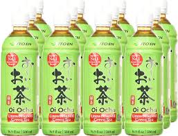 Per 18.5 fl oz bottle: Ito En Oi Ocha Unsweetened Green Tea Zero Calories No Additives Brewed From Whole Green Tea Leaves 16 9 Fl Oz Bottles 12 Pack Walmart Com Walmart Com