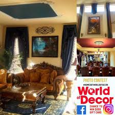 A world of decor auction extravaganza is for anyone who appreciates fine decor, unique finds, interior & exterior design. World Of Decor Auctions