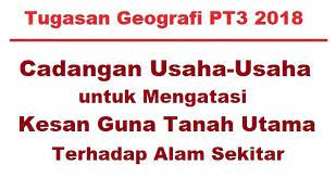 Lahan pertanian yang miskin unsur hara, biasanya sangat rawan jika ditanami tanaman budidaya. Cadangan Usaha Usaha Untuk Mengatasi Kesan Guna Tanah Kerja Lapangan Geografi Tingkatan 3 Bumi Gemilang