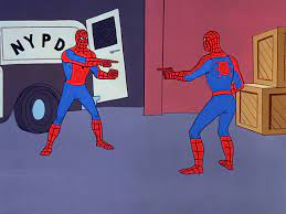 Original Spider Man Pointing At Spider Man Template Restored In Hd 4k Aka Spiderman Confusion Meme 4096 3072 Spider Man Pointing At Spider Man Spiderman Meme Meme Template Original Memes