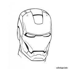 I decided to draw iron man in the hyper realistic technique time lapse, realistic trick art on paper. Coloriage Tete De Iron Man Dessin Iron Man A Imprimer