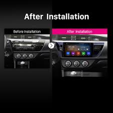 Automotive wiring in a 2013 toyota corolla vehicles are becoming increasing more difficult to identify due to the installation of more advanced factory oem electronics. 2013 2014 Toyota Corolla Android 10 0 Radio Dvd Player Navigation System Bluetooth Hd 1024 600 Touch Screen Head Unit With Obd2 Dvr Rearview Camera Tv 1080p Video 3g Wifi Steering Wheel Control Usb Mirror Link