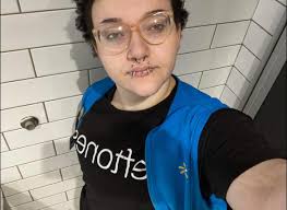 I would like to introduce you all to TYLER! They've been working with  Walmart for a little over eight months now. They work over in  food/consumables, but sometimes in pets! Coming from