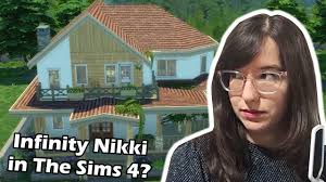 Building Nonoy's house from Infinity Nikki in The Sims 4