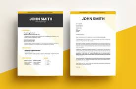Cover letter templates format to download. Modern Yellow Resume Cv Cover Letter Template Professional Creative Effective Resume Marketing Microsoft Word Instant Download Cover Letter Template Cover Letter Template Free Cv Cover Letter