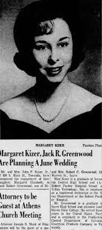 Margaret Elizabeth Kizer Engagement Announced