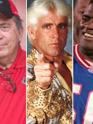 Ric Flair, Lawrence Taylor, Johnny Bench in Music City collectibles show
