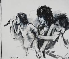 Among wood's paintings were portraits of mick jagger, bob dylan, ringo starr and marilyn monroe. Rolling Stones Ronnie Wood To Showcase Artwork At London Exhibition
