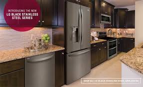 Lg Black Stainless Steel Stainless Steel Kitchen Appliances Kitchen Design Stainless Steel Appliances