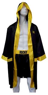 4866s costume boxer kappa robe di kappa blu uomo beachwear men. Rocky Balboa Satin Boxers With Hooded Satin Robe Satin Set Satin Robe Rocky Balboa