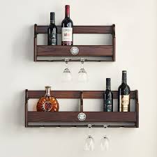 5% coupon applied at checkout save 5% with coupon. Bottle Holder Gh00050357 Azeeda Robin Wooden Wine Glass Racks Holders Home Kitchen Powderhousebend Com