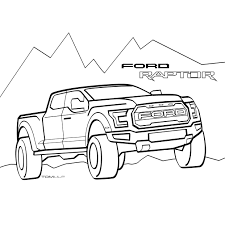 We hope your happy with this f150 coloring pages idea. Kids Won T Leave You Alone Have Them Color These Ford F 150 Raptors And Mustangs