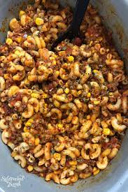 Slow Cooker Hamburger Goulash Recipe Crockpot Recipes Slow Cooker Beef Recipes Goulash Slow Cooker