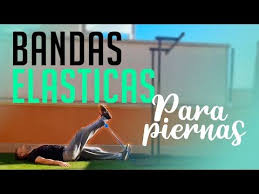 Ejercicios De Piernas Con Bandas Elasticas Youtube En 2020 Ejercicios Para Piernas Ejercicios Bandas Elasticas