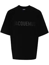 Jacquemus Top Le T-shirt Typo | Nero | FARFETCH IT
