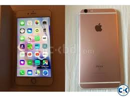 The iphone 6s plus has a big 5.5 inch retina screen, and optical image stabilize back and front camera. Apple Iphone 6s Plus 128gb Rose Gold Used Original Clickbd