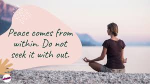Inspirational Peace Quotes About Life Peace Mind Quotes