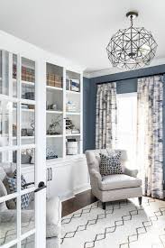 Navy blue accent wall home office. 75 Beautiful Home Office With Blue Walls Pictures Ideas July 2021 Houzz