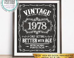 1978 trivia what happened in 1978? 1978 Printable Etsy