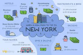 tipping in new york city who when and how much